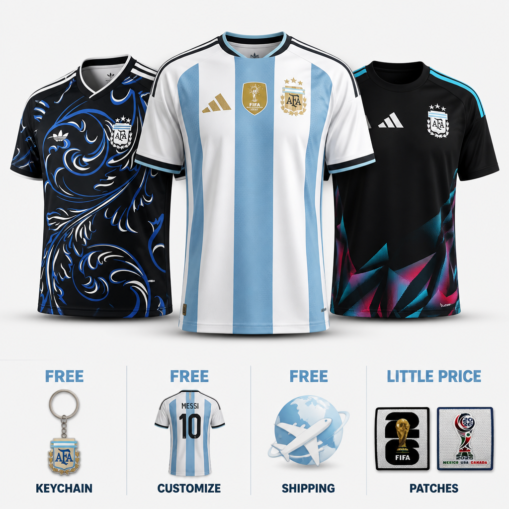 Combo Fifa World Cup 2026 - Home 26/27, Away 26/27 and Goalkeeper 26/27