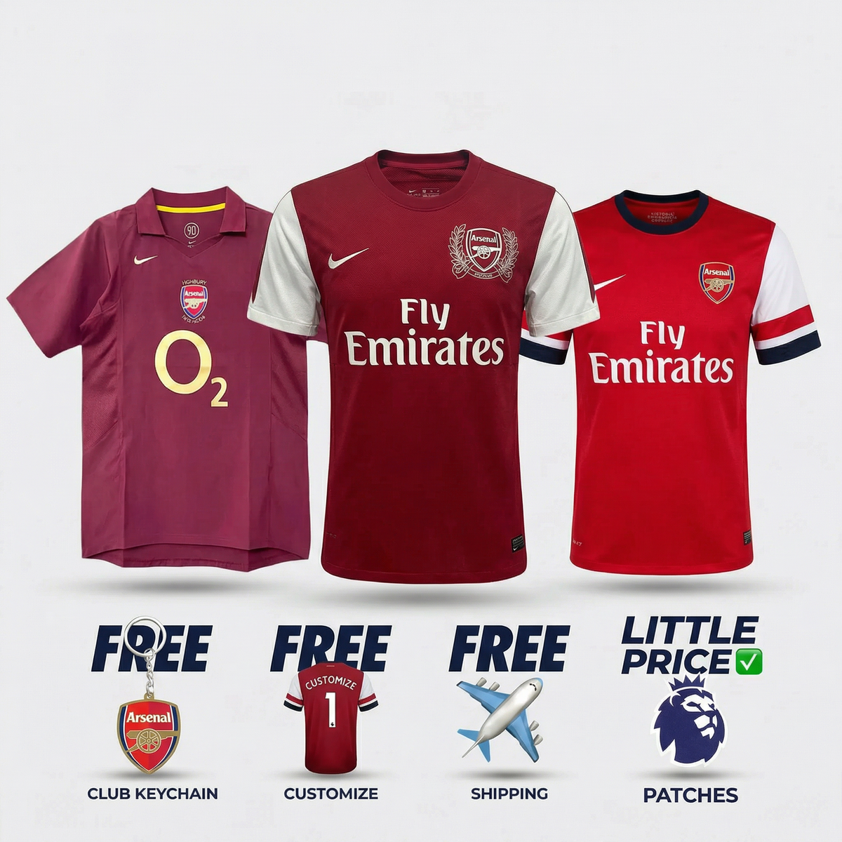 Combo Retro - Home 05/06, Home 11/12, Home 12/13
