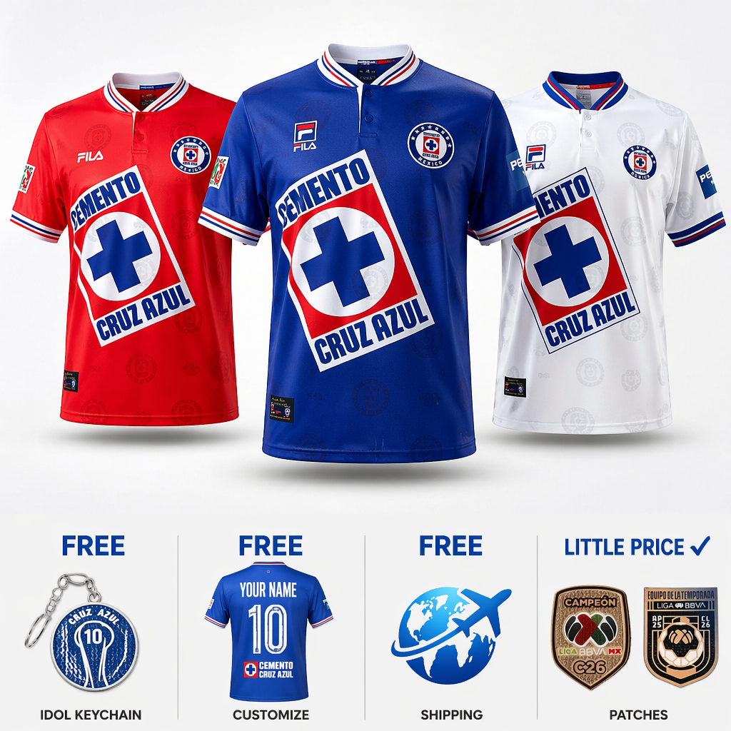 Combo 1998 Home Retro, 1998 Away Retro & 1998 Third Away
