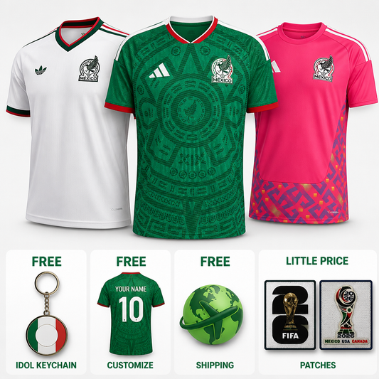 Combo Fifa World Cup 2026 - Home 26/27, Away 26/27 and Goalkeeper 26/27