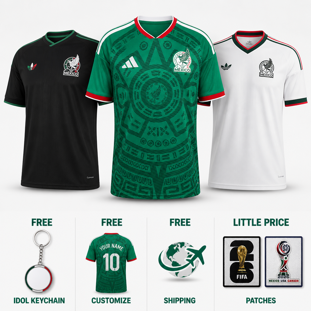 Combo Fifa World Cup 2026 - Home 26/27, Away 26/27 and Third 26/27