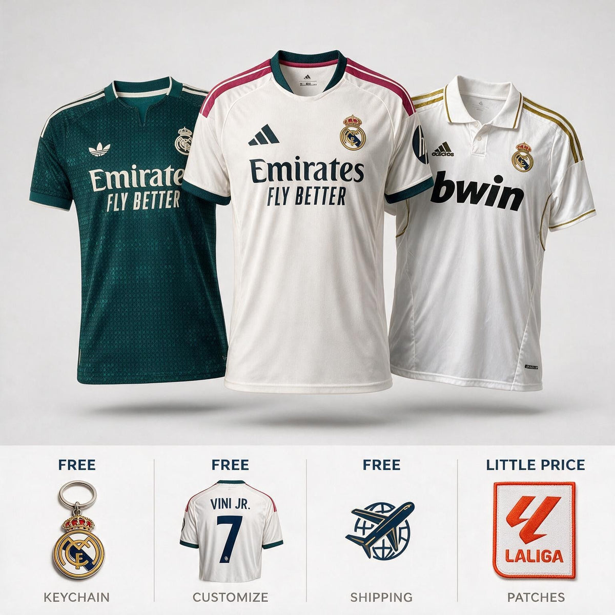 Combo Home 26/27, Away 26/27 and Retro 2012