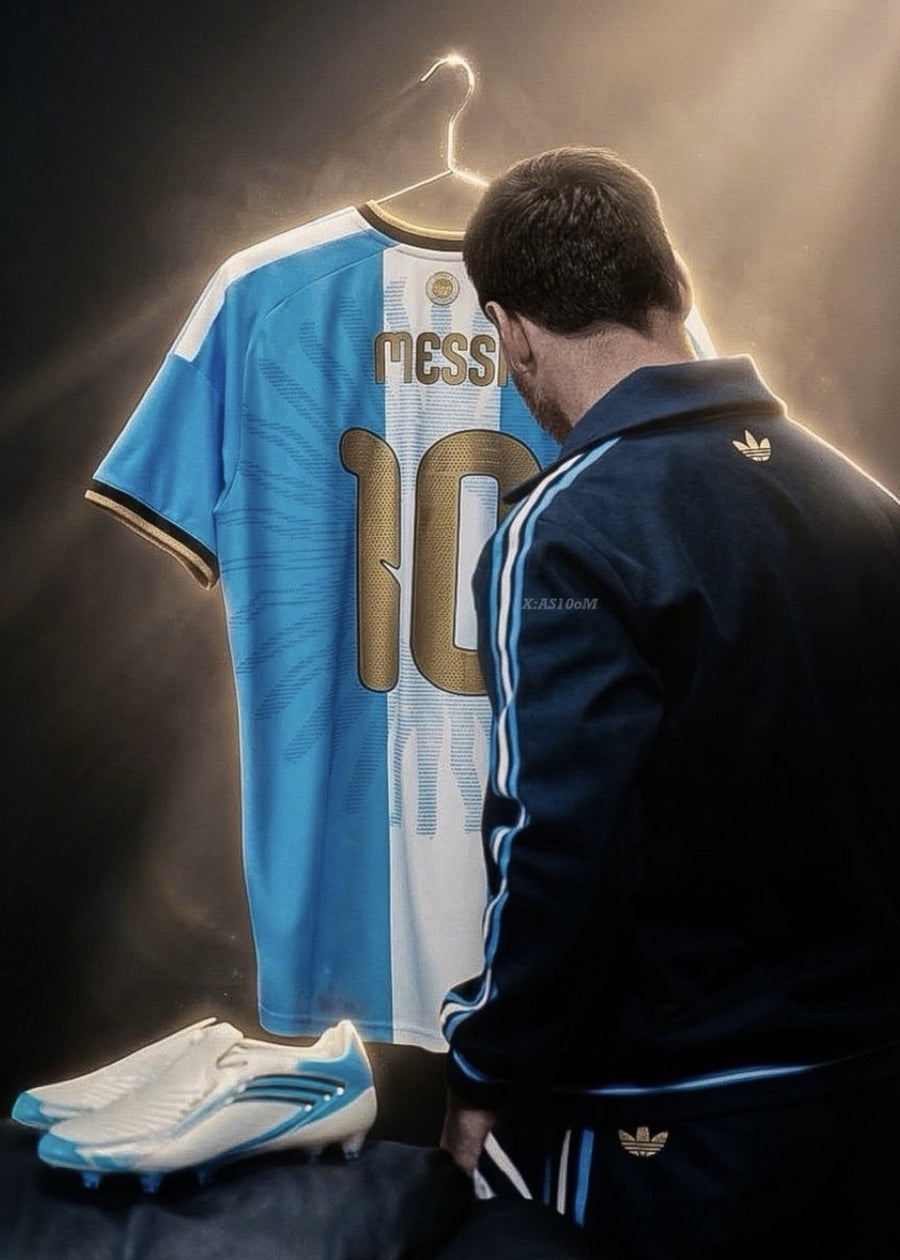 MADE FOR MESSI'S FAREWELL